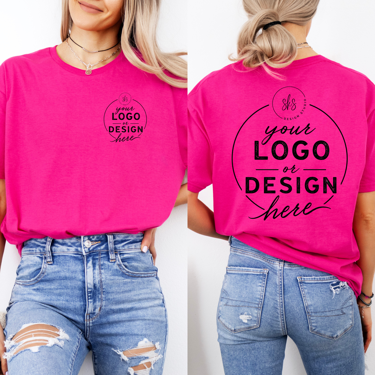 CUSTOM LOGO | Unisex T-Shirt [GILDAN]