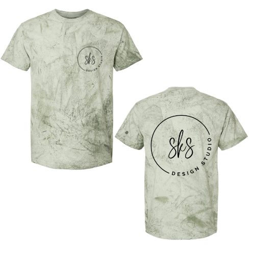 CUSTOM LOGO | Unisex Color Blast T-Shirt [COMFORT COLORS]