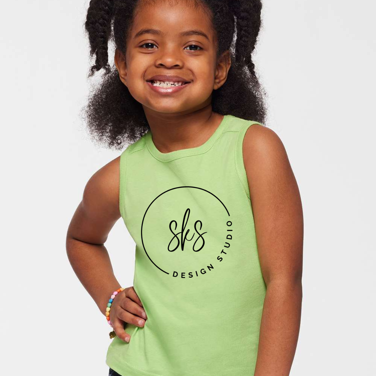 CUSTOM LOGO | Toddler Tank [RABBIT SKINS]