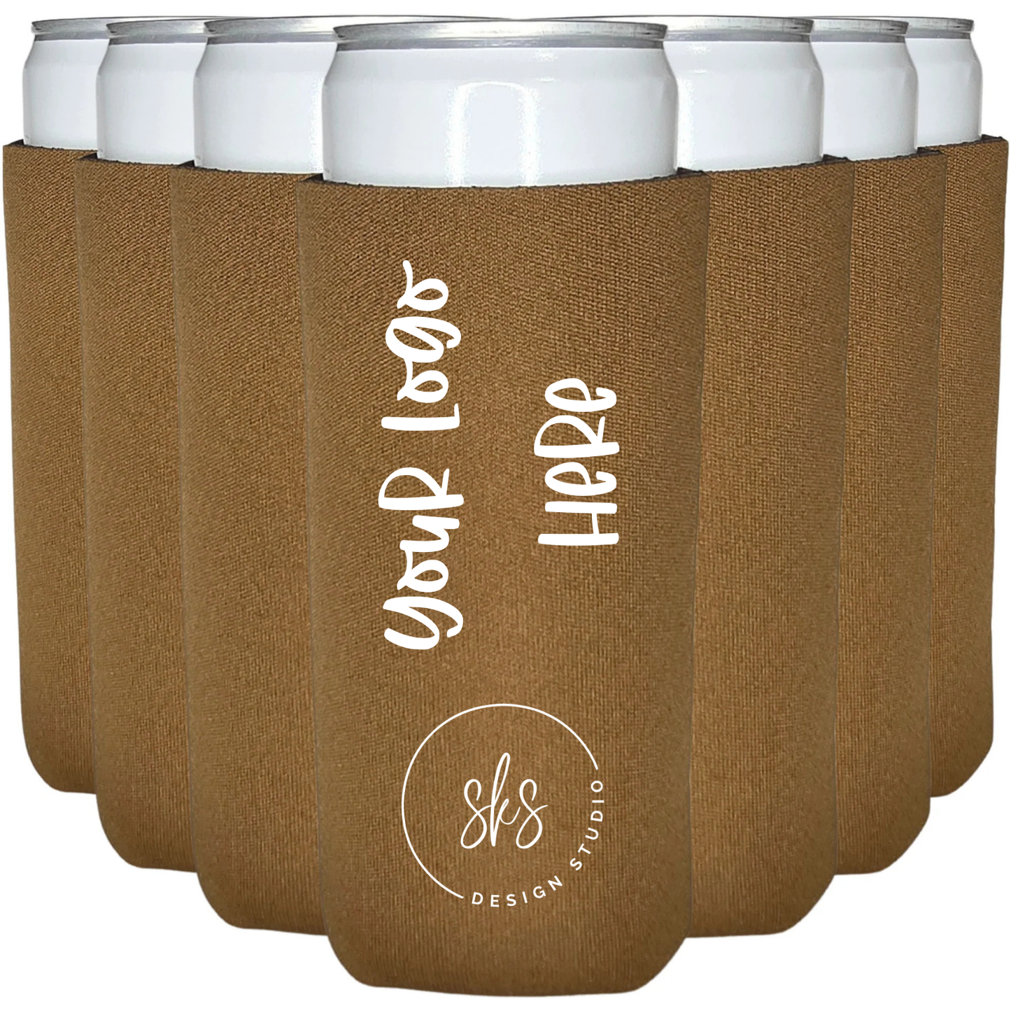 CUSTOM LOGO | Slim Can Coozie