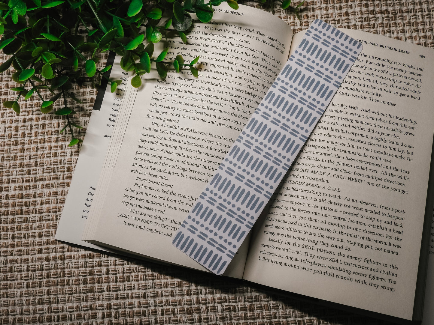 Cross Hatch | Boho Bookmarks