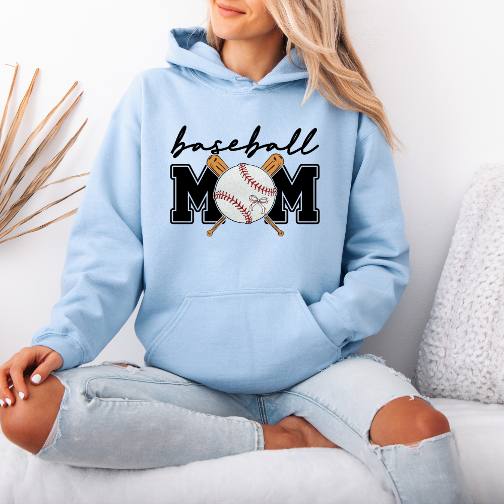 Baseball Mom | Unisex Hoodie Sweatshirt