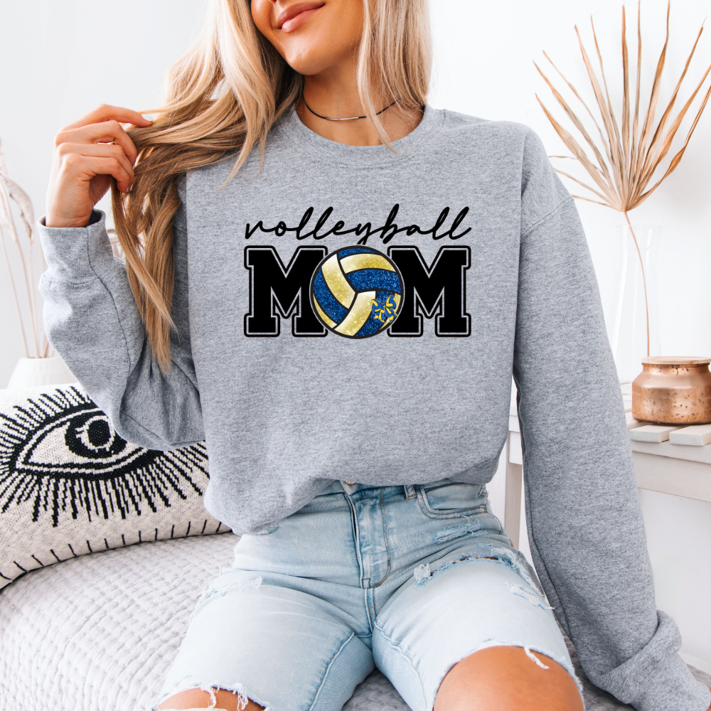 Volleyball Mom | Unisex Crewneck Sweatshirt