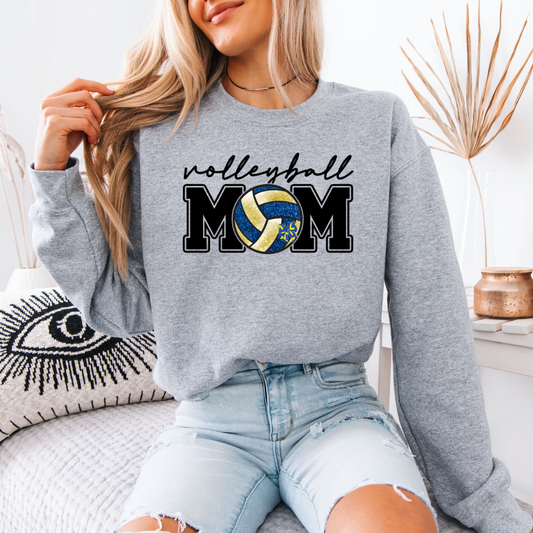 Volleyball Mom | Unisex Crewneck Sweatshirt