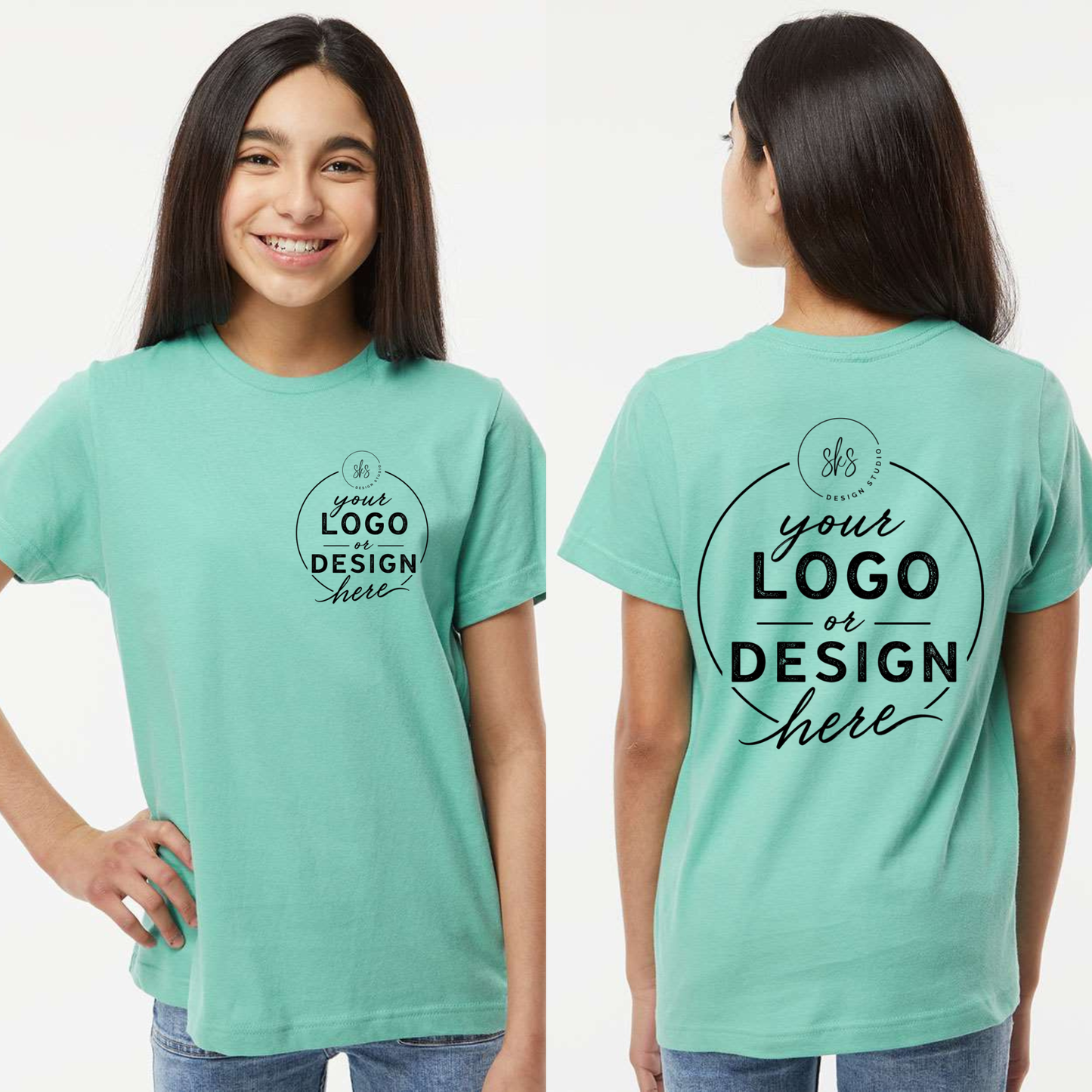 CUSTOM LOGO | Youth T-Shirt [LAT]