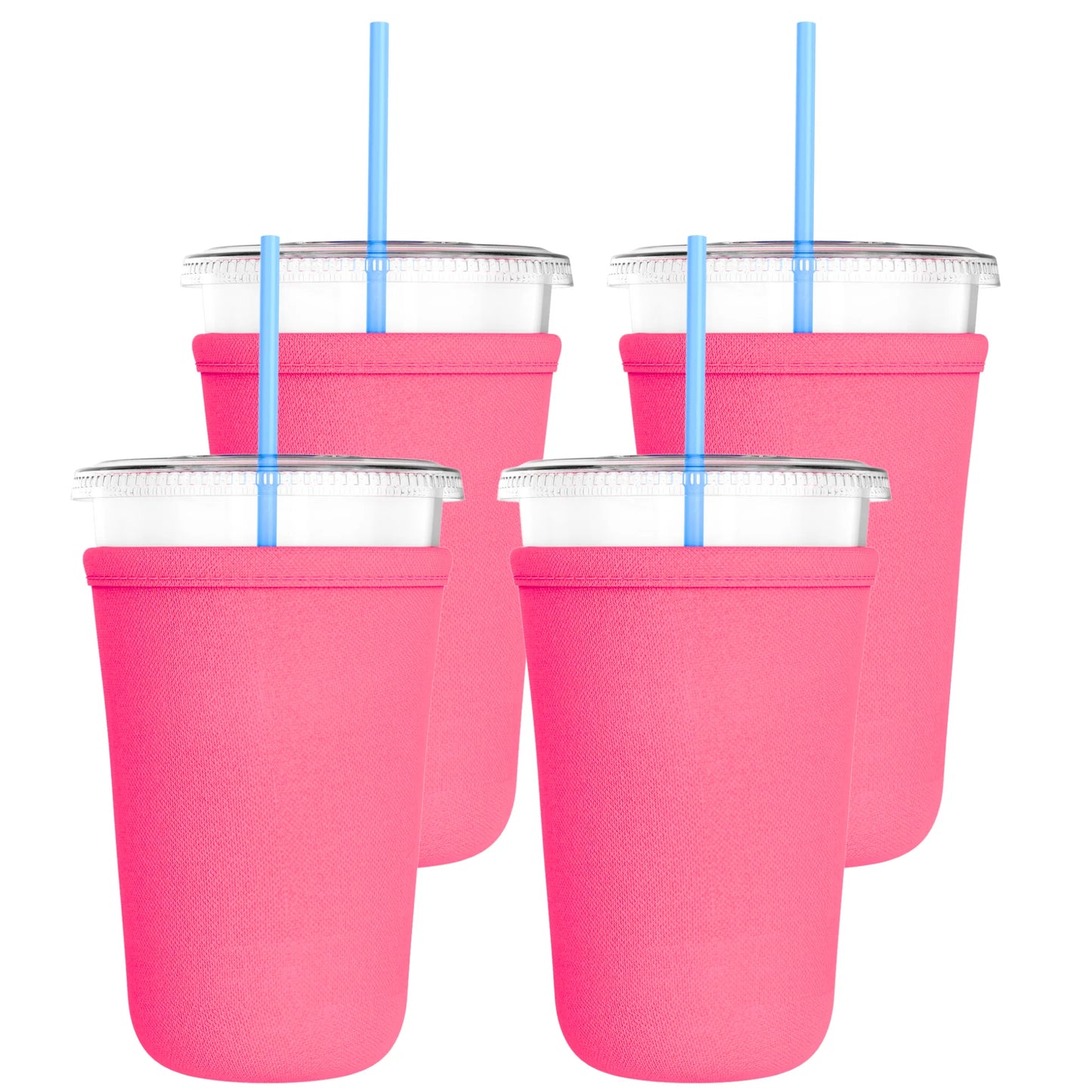 22oz-24oz Iced Coffee Neoprene Koozie Sleeves