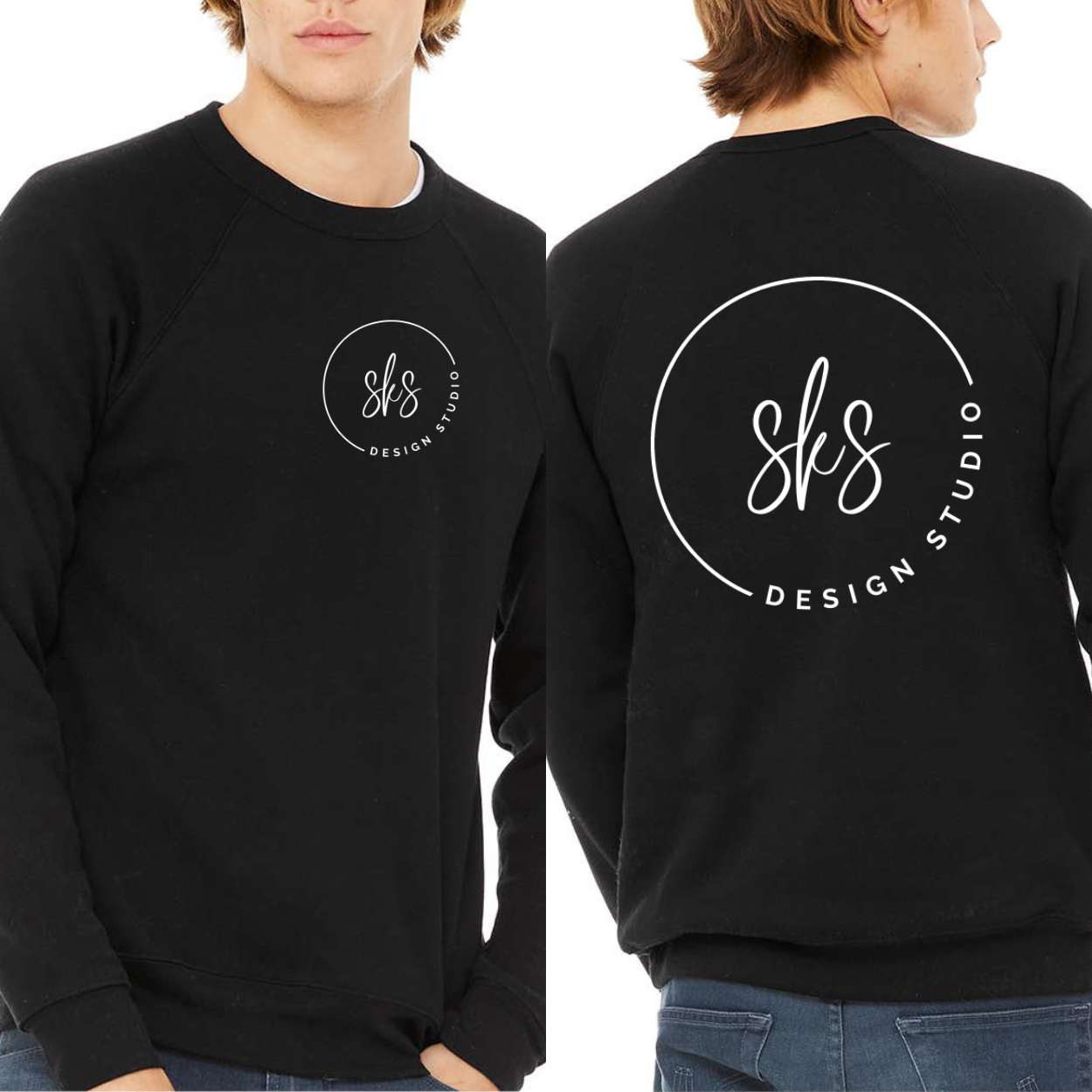 CUSTOM LOGO | Unisex Crewneck Sweatshirt [BELLA CANVAS]