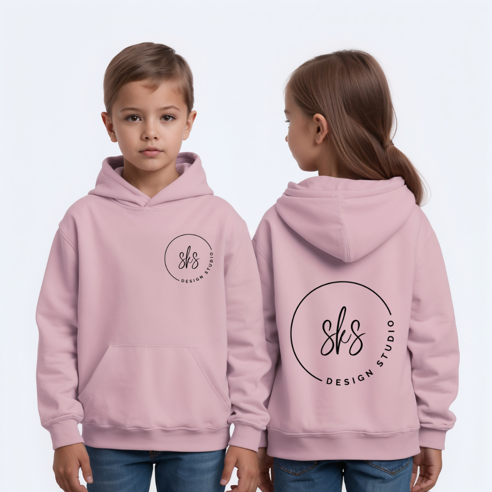 CUSTOM LOGO | Youth Unisex Hoodie Sweatshirt [GILDAN]