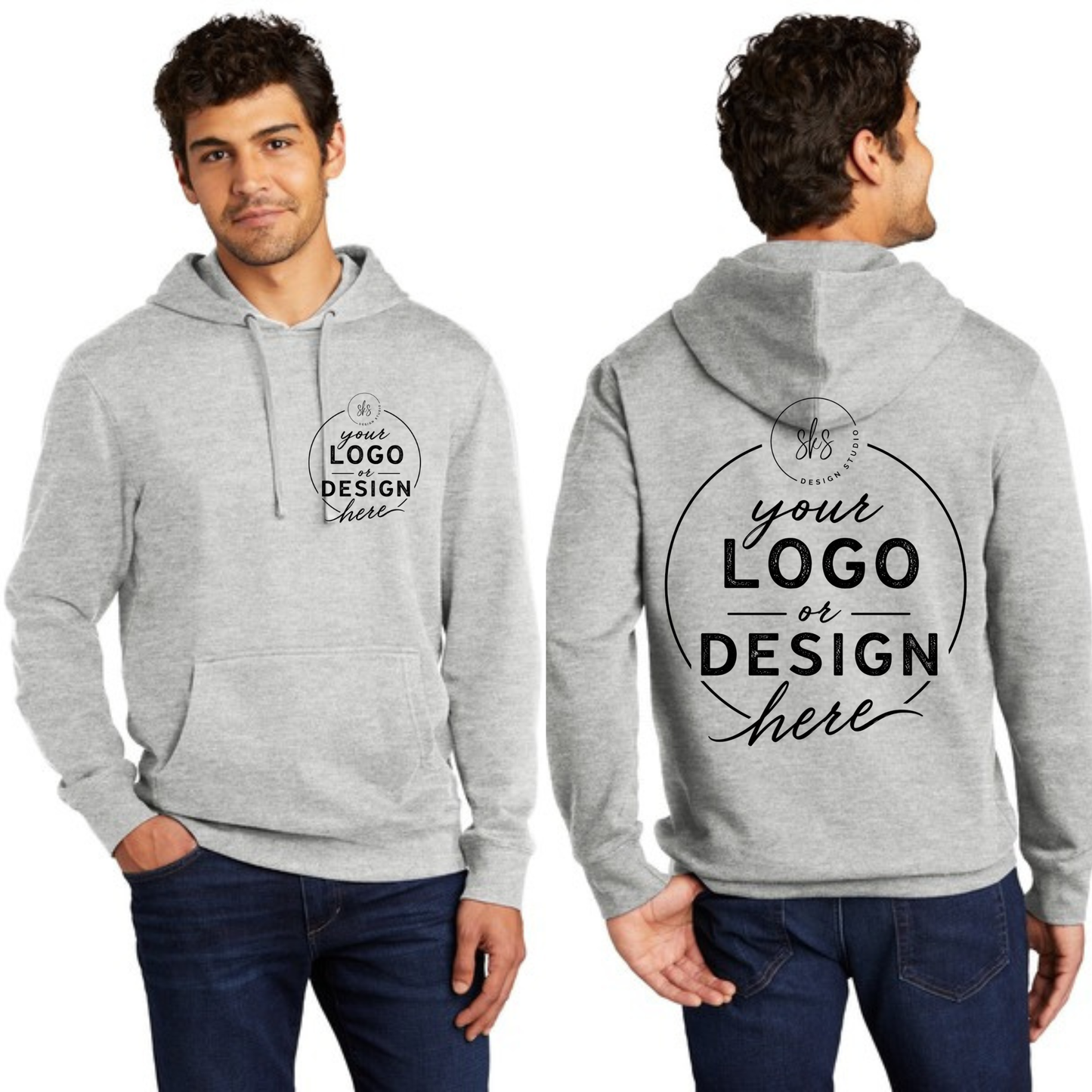 CUSTOM LOGO | Unisex Hoodie [DISTRICT]