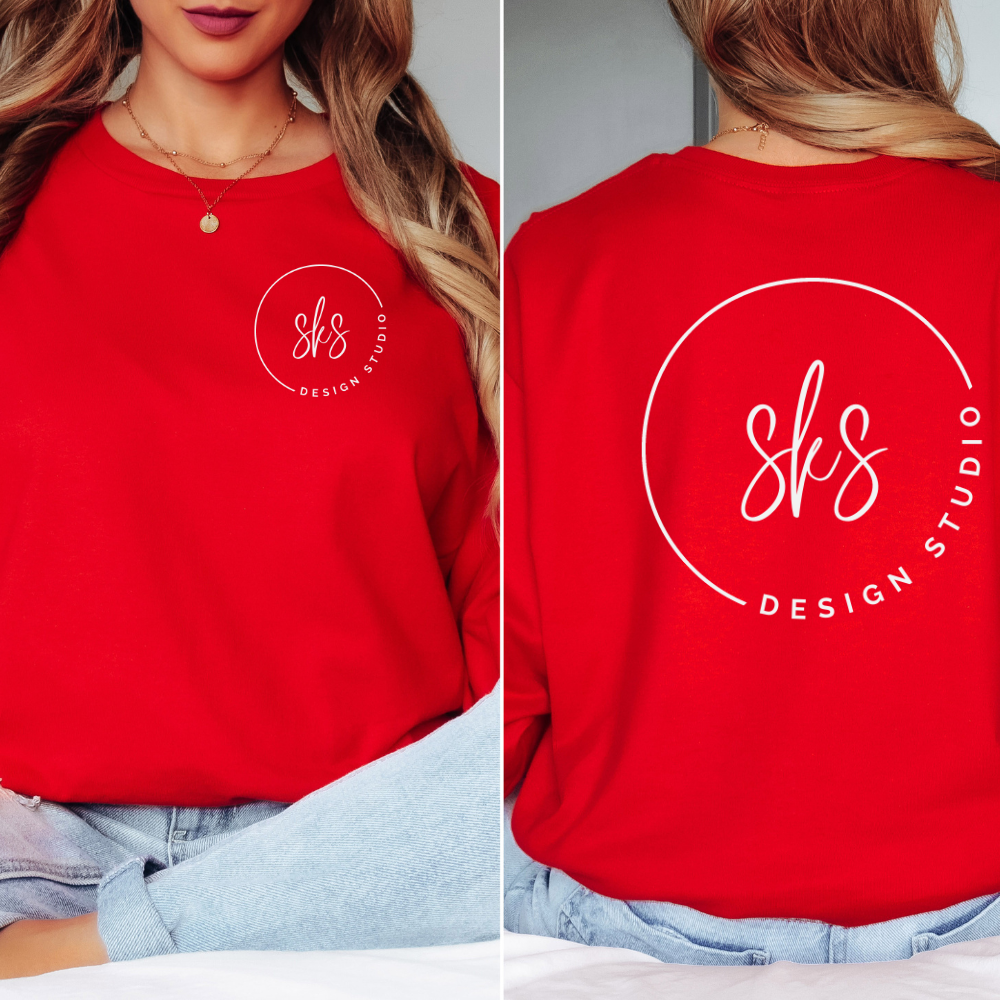 CUSTOM LOGO | Unisex Long Sleeve Shirt