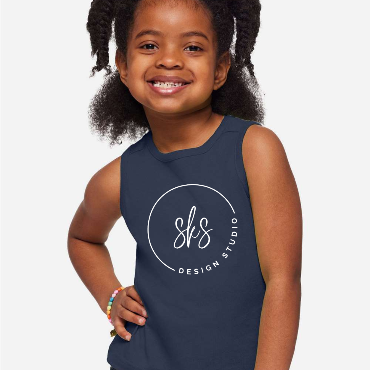 CUSTOM LOGO | Toddler Tank [RABBIT SKINS]