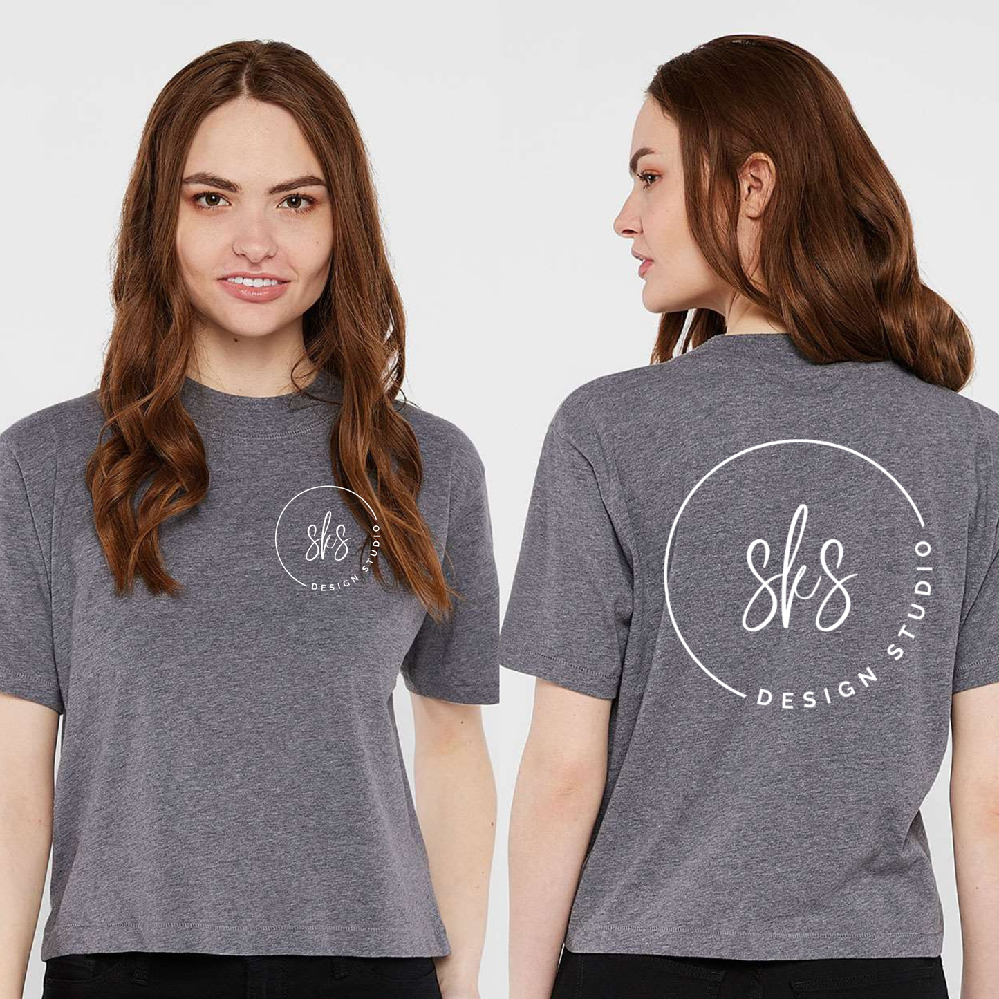 CUSTOM LOGO | Women's Boxy T-Shirt [LAT]