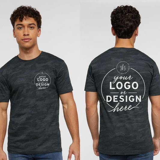 CUSTOM LOGO | Unisex Camo T-Shirt [LAT]