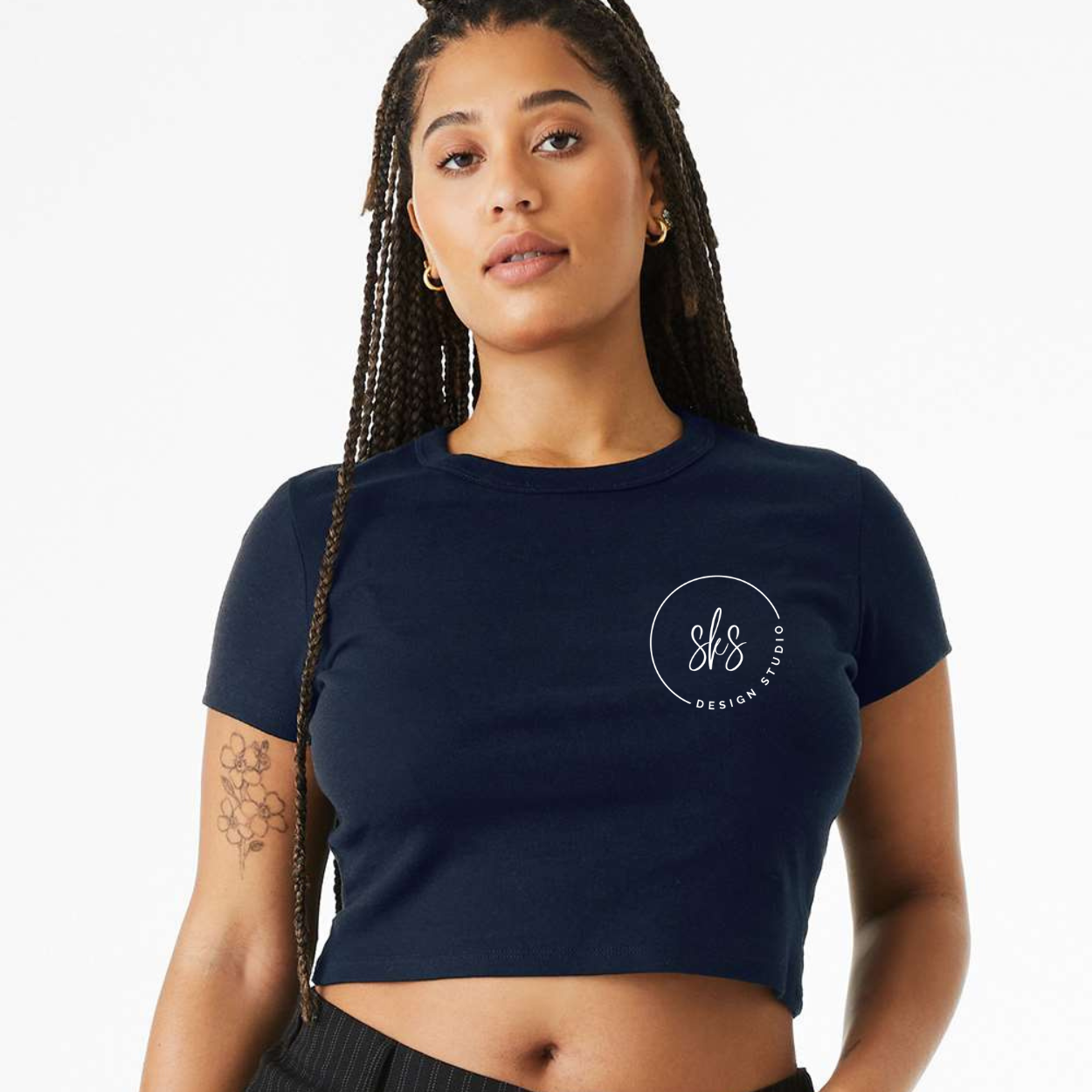 CUSTOM LOGO | Women's Crop Top [BELLA CANVAS]