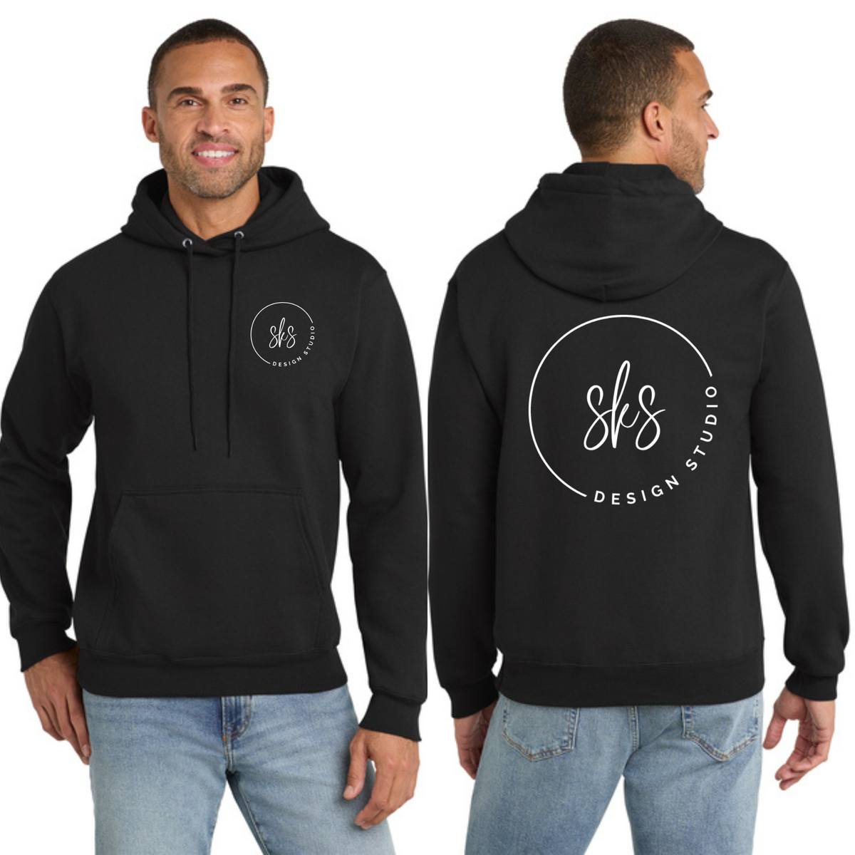 CUSTOM LOGO | Tall Hoodie [Port & Co]