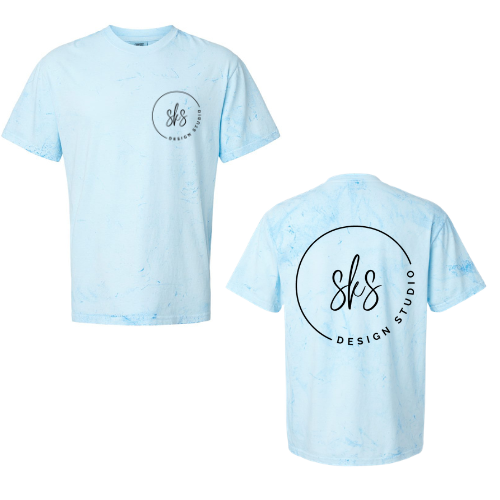 CUSTOM LOGO | Unisex Color Blast T-Shirt [COMFORT COLORS]