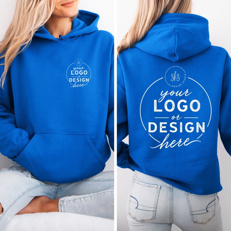 CUSTOM LOGO | Unisex Hoodie Sweatshirt [GILDAN]