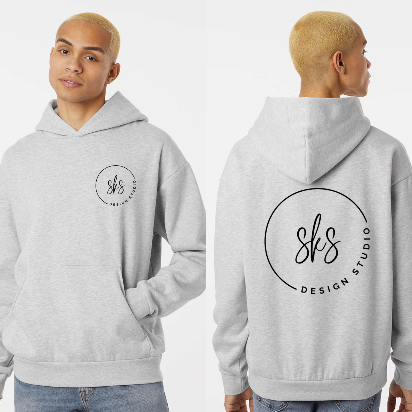 CUSTOM LOGO | Unisex Oversized Hoodie [INDEPENDENT TRADING CO]
