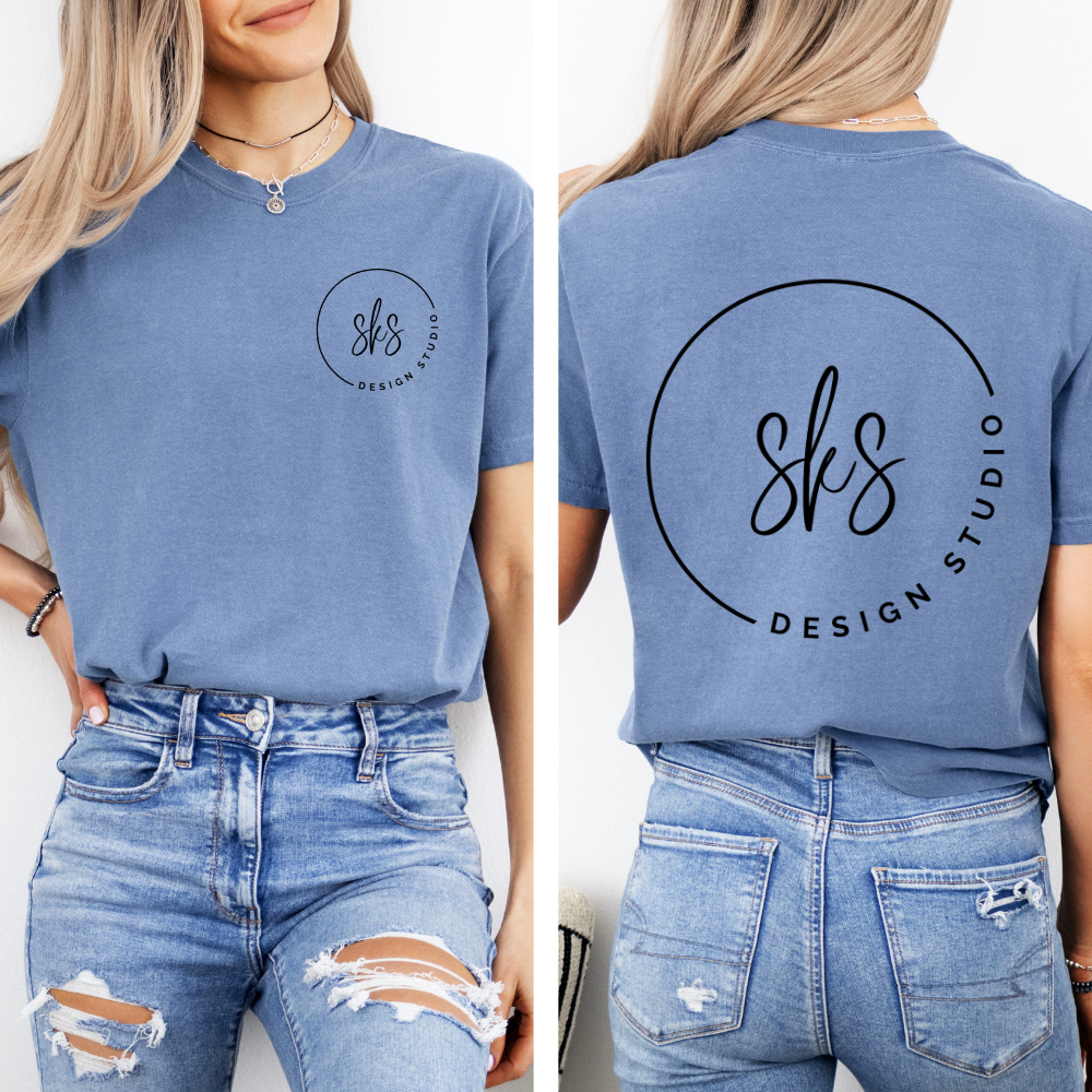 CUSTOM LOGO | Unisex T-Shirt [COMFORT COLORS]
