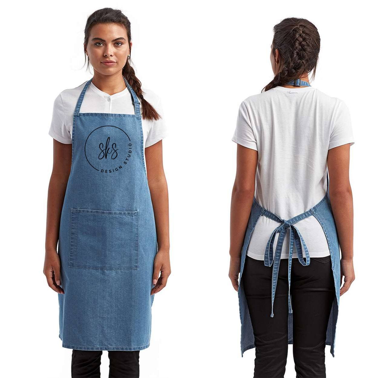 CUSTOM LOGO | Apron with Pocket