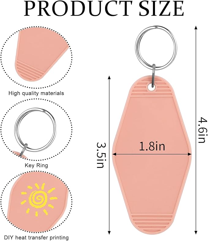 CUSTOM LOGO | Motel Keychain