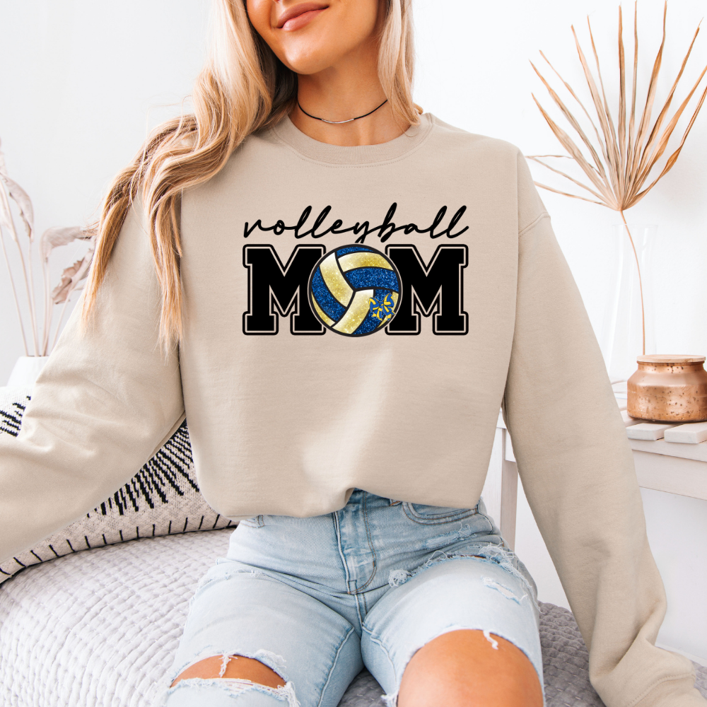 Volleyball Mom | Unisex Crewneck Sweatshirt