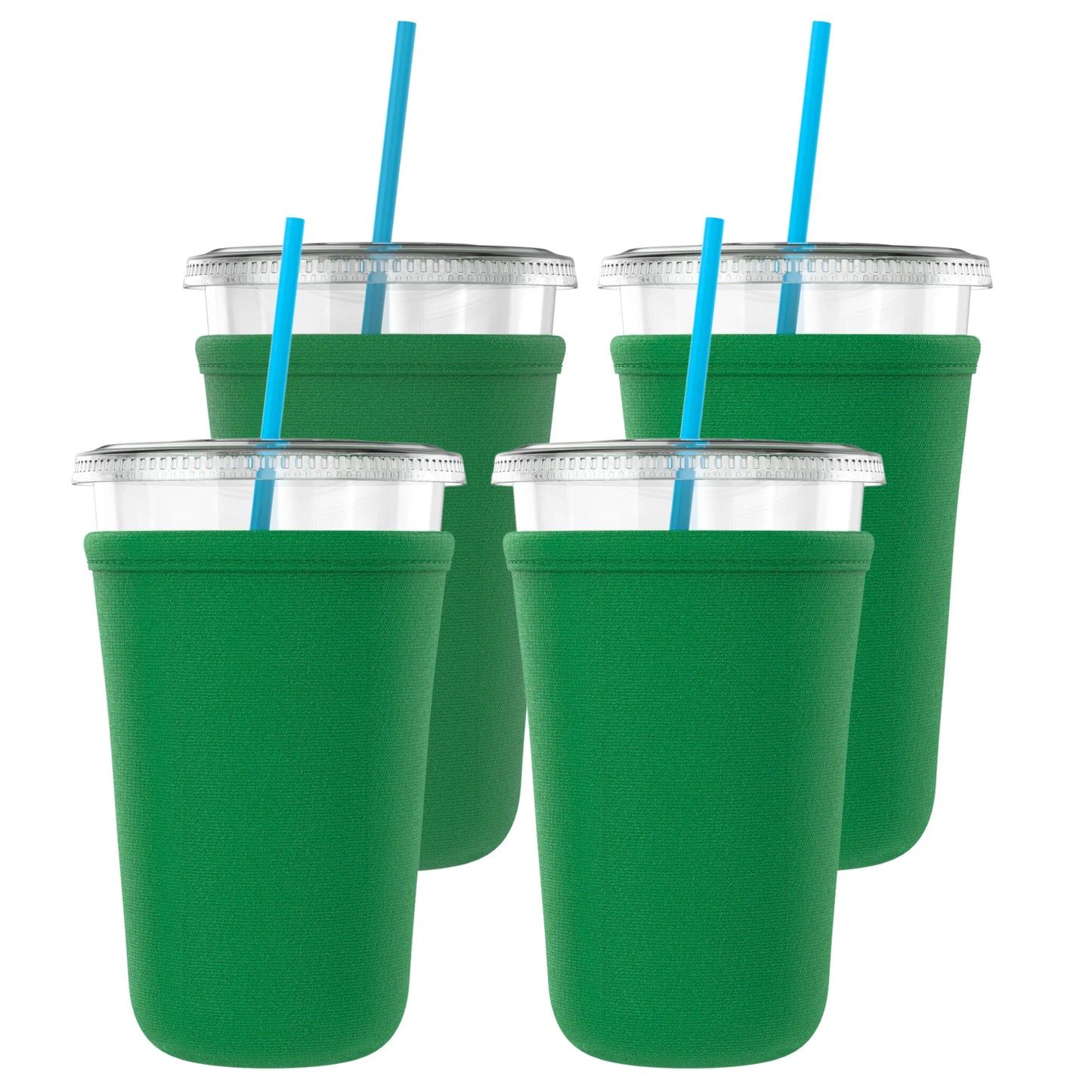 22oz-24oz Iced Coffee Neoprene Koozie Sleeves