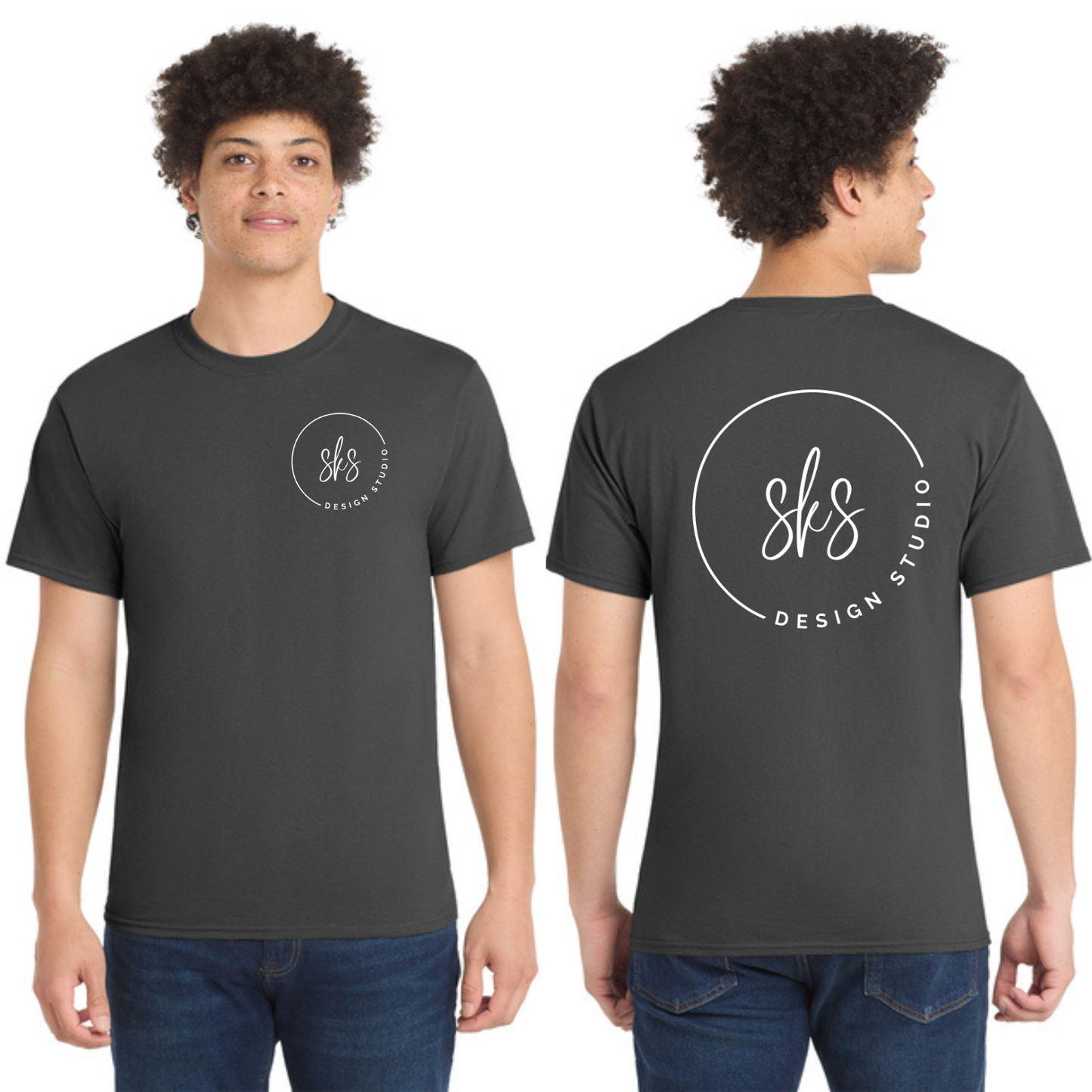 CUSTOM LOGO | Tall T-Shirt [Port & Co]