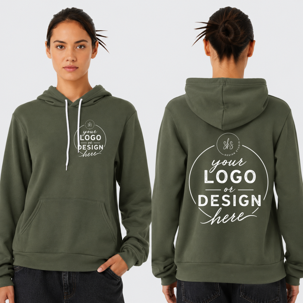 CUSTOM LOGO | Unisex Hoodie Sweatshirt [BELLA CANVAS]
