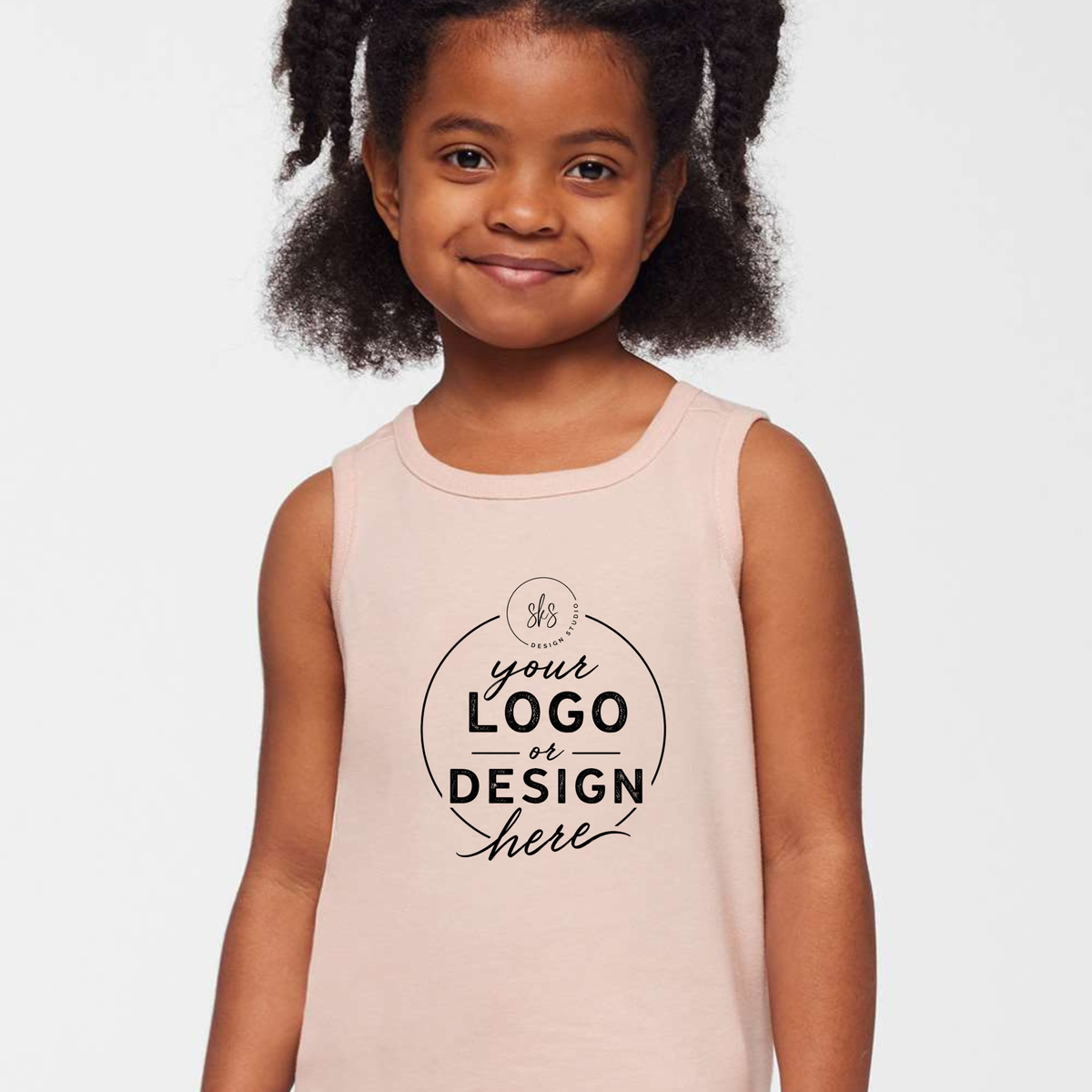 CUSTOM LOGO | Toddler Tank [RABBIT SKINS]