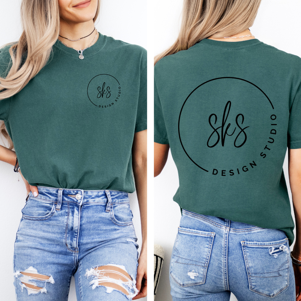 CUSTOM LOGO | Unisex T-Shirt [COMFORT COLORS]