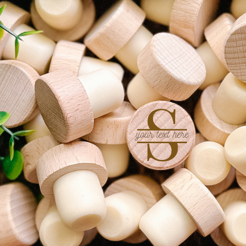 PERSONALIZED Monogram | ENGRAVED | Wine Bottle Stopper