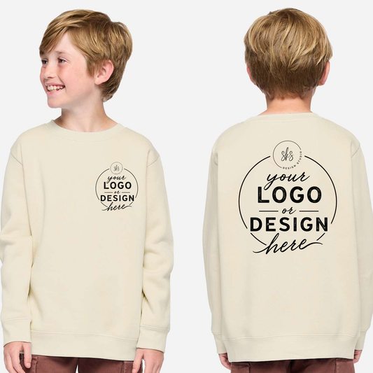 CUSTOM LOGO | Youth Crewneck Sweatshirt [LAT]