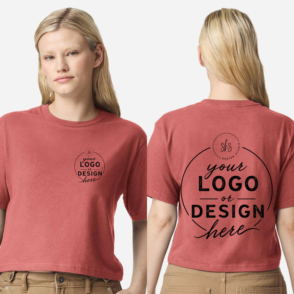 CUSTOM LOGO | Women's Boxy T-Shirt [American Apparel]