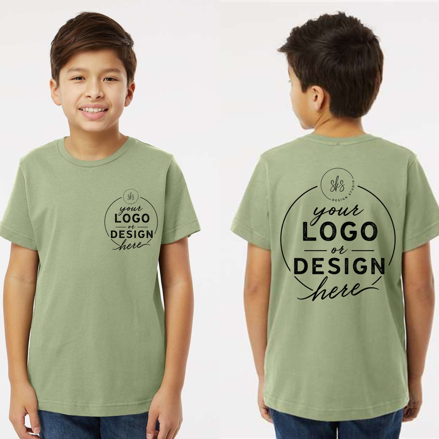 CUSTOM LOGO | Youth T-Shirt [LAT]