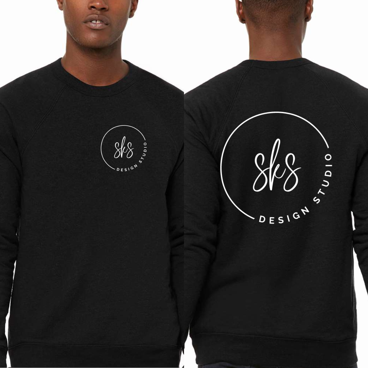 CUSTOM LOGO | Unisex Crewneck Sweatshirt [BELLA CANVAS]