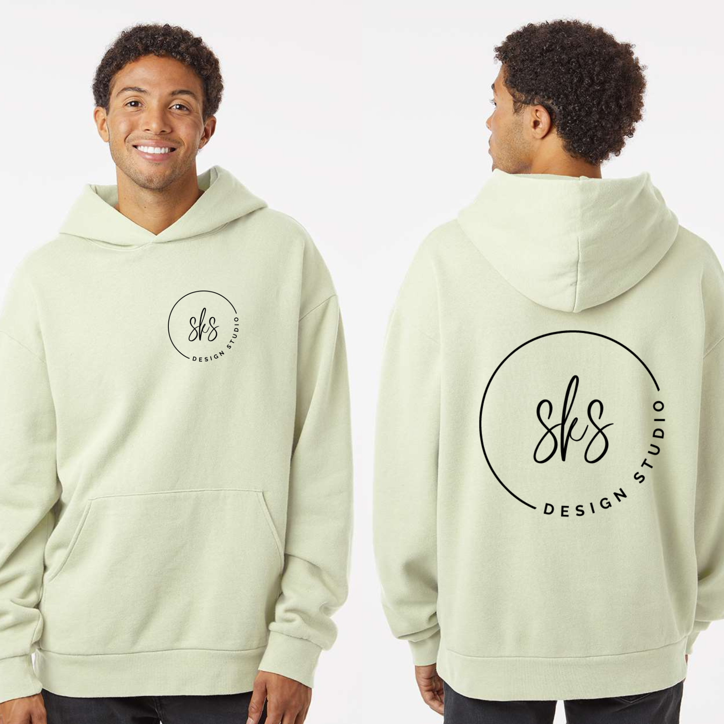 CUSTOM LOGO | Unisex Oversized Hoodie [INDEPENDENT TRADING CO]