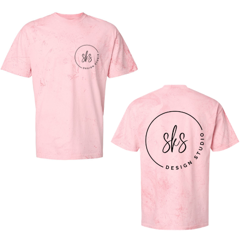 CUSTOM LOGO | Unisex Color Blast T-Shirt [COMFORT COLORS]
