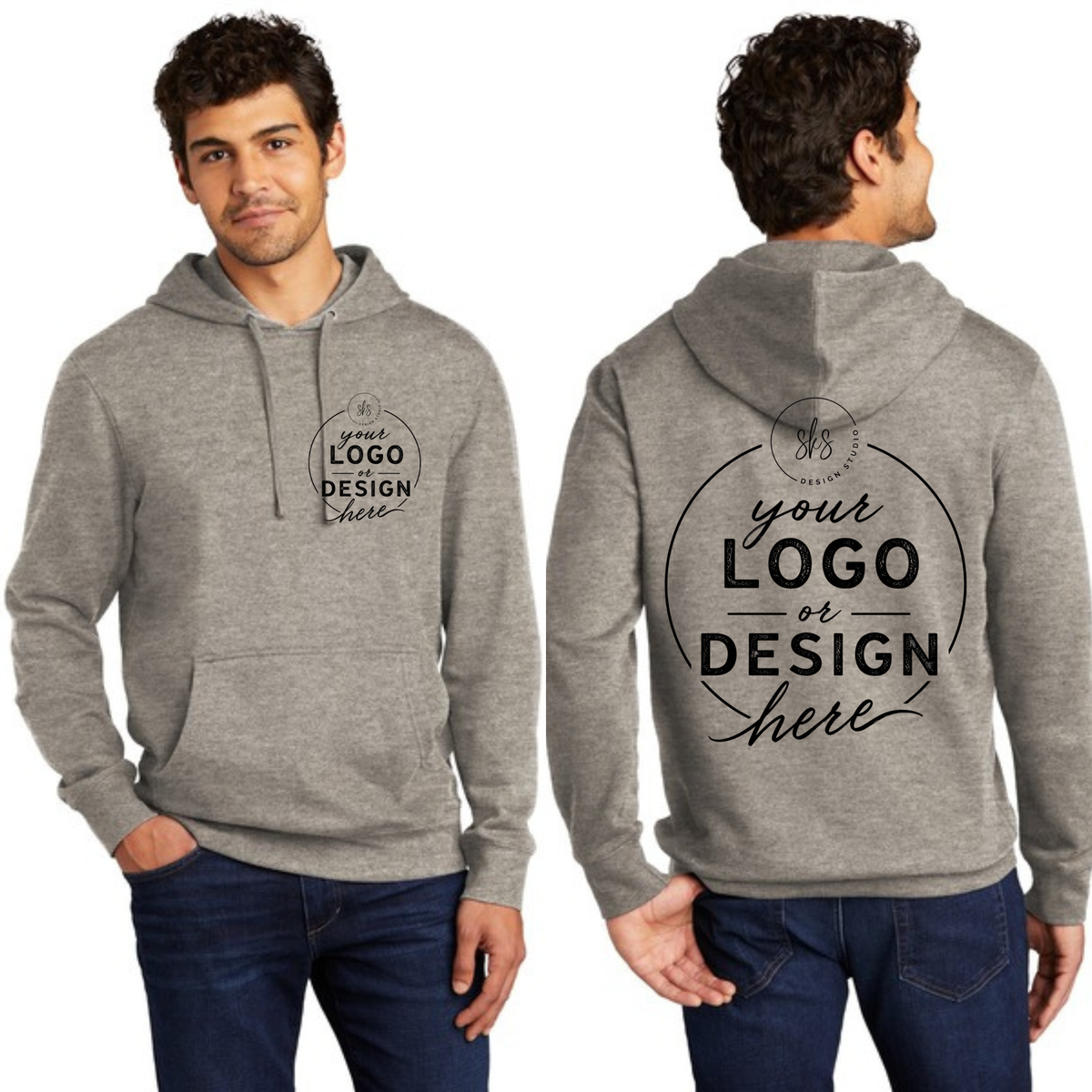CUSTOM LOGO | Unisex Hoodie [DISTRICT]