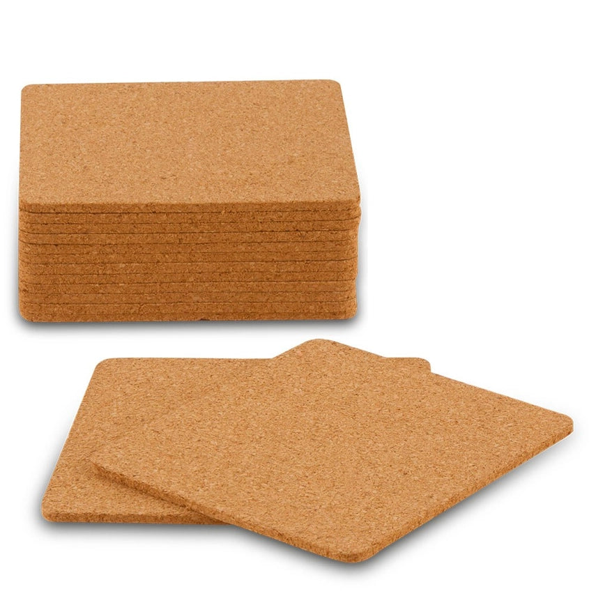 Square Cork Coasters