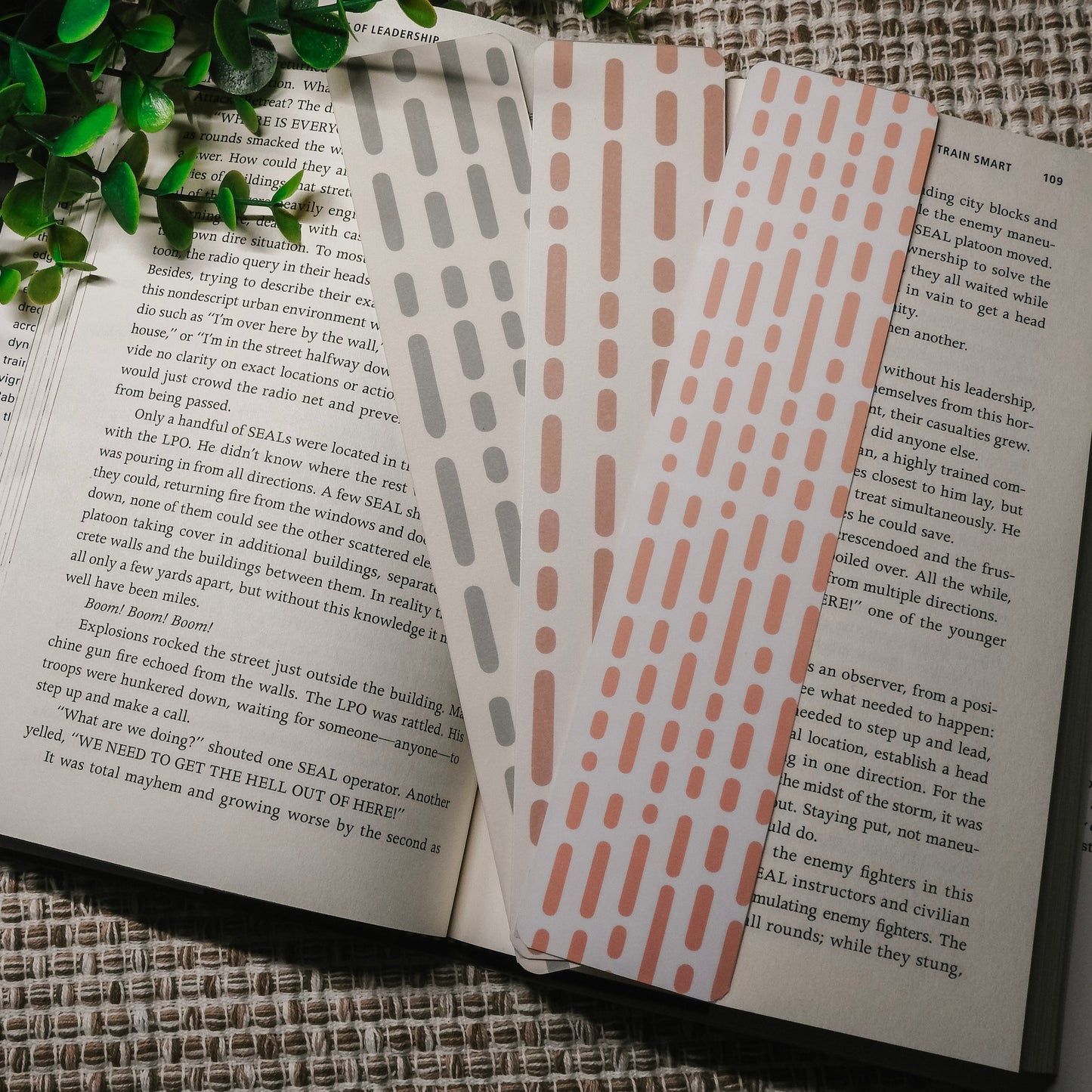 Lines | Boho Bookmarks