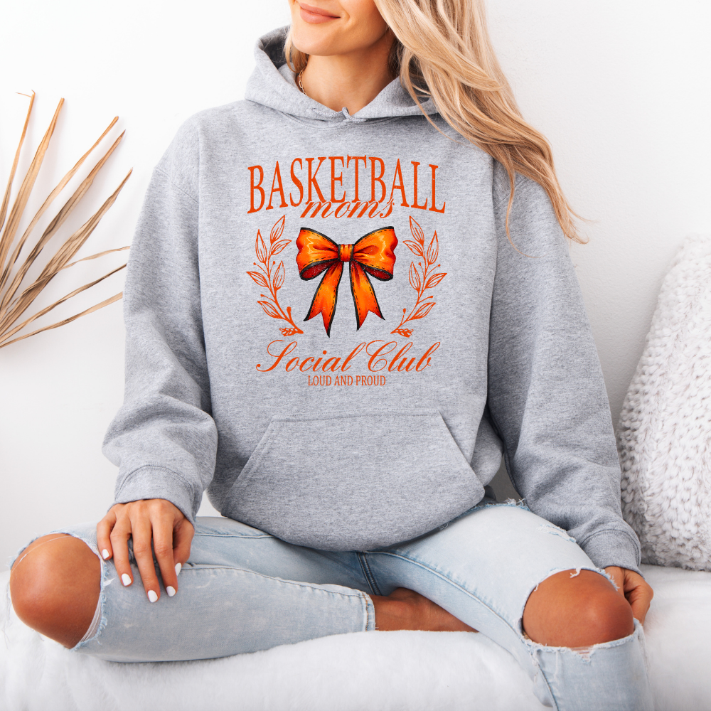 Basketball Moms Social Club | Unisex Hoodie Sweatshirt