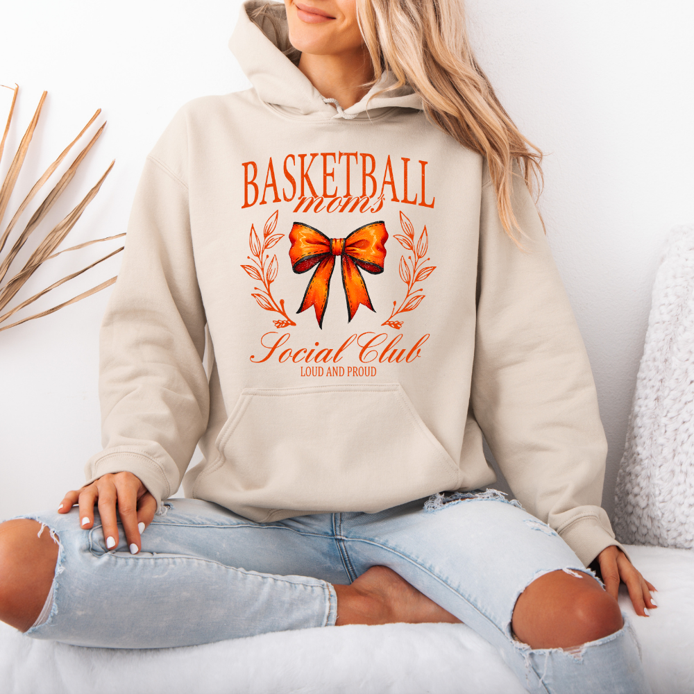 Basketball Moms Social Club | Unisex Hoodie Sweatshirt