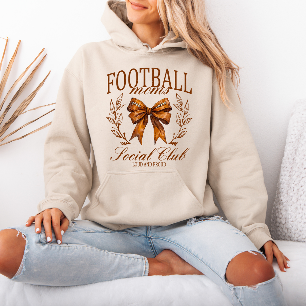 Football Moms Social Club | Unisex Hoodie Sweatshirt