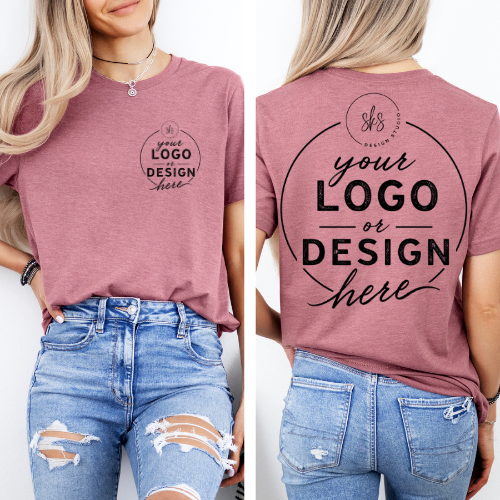 CUSTOM LOGO | Unisex T-Shirt [BELLA CANVAS]