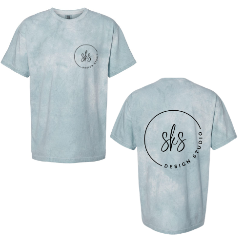 CUSTOM LOGO | Unisex Color Blast T-Shirt [COMFORT COLORS]