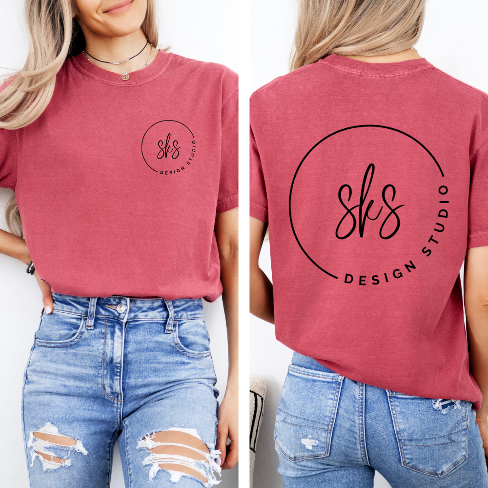 CUSTOM LOGO | Unisex T-Shirt [COMFORT COLORS]