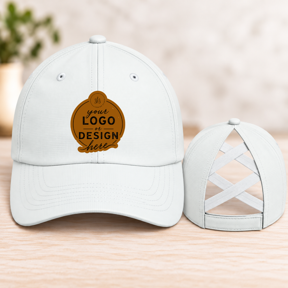 CUSTOM LOGO | Performance Ponytail Hat [HINSON]