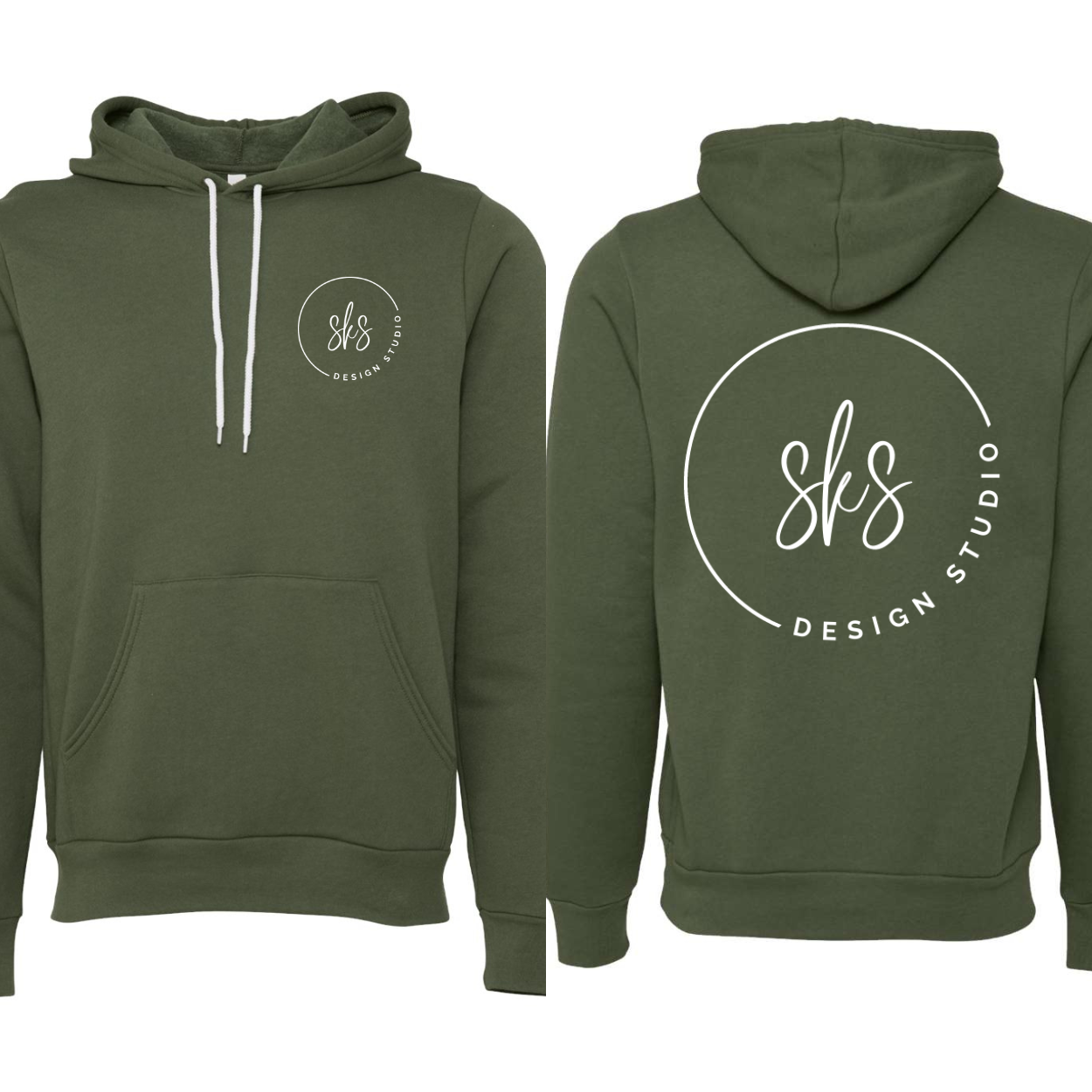 CUSTOM LOGO | Unisex Hoodie Sweatshirt [BELLA CANVAS]