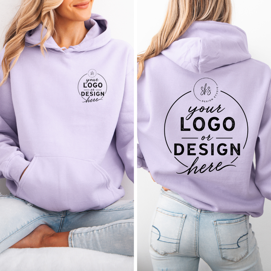 CUSTOM LOGO | Unisex Hoodie Sweatshirt [GILDAN]